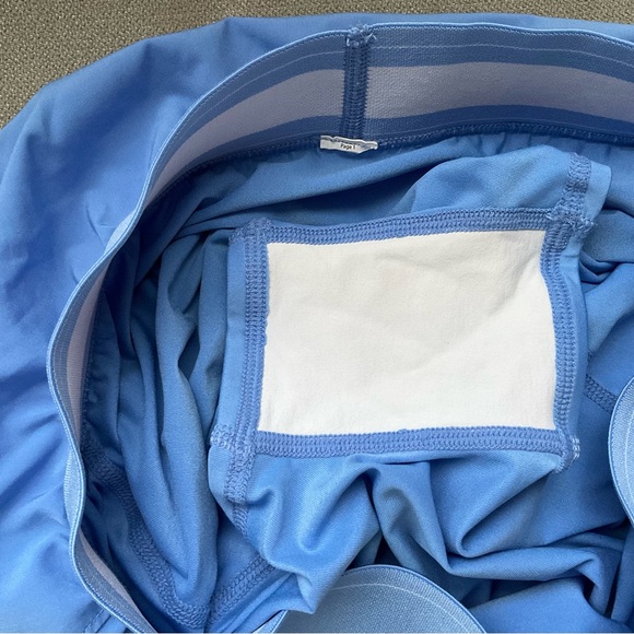 Alo Yoga Match Point Tennis Skirt Crystal Clear Blue M - Picture 9 of 16